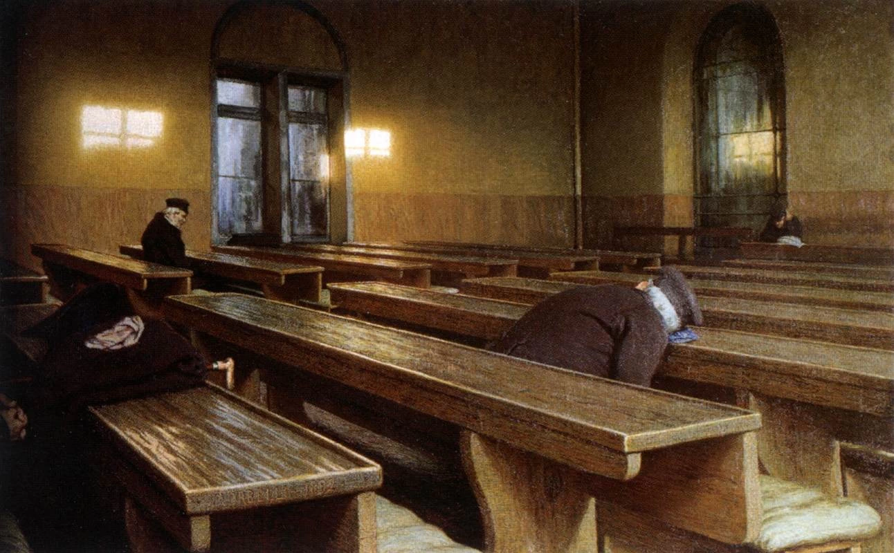 Una giornata all'ospizio Trivulzio di Milano - Musée d'Orsay, Paris